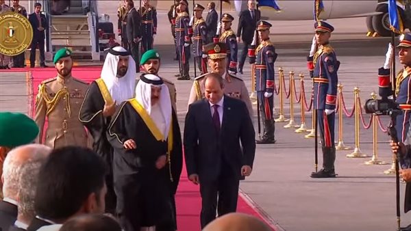 وصول ملك البحرين