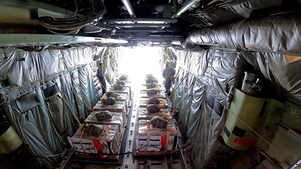 المساعدات المصرية