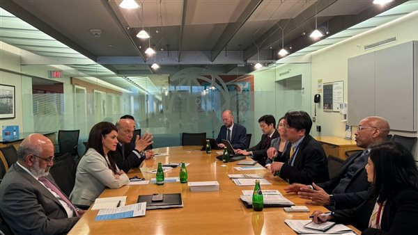  وزيرة التعاون الدولي