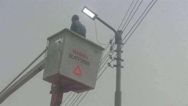 تركيب الكشافات 