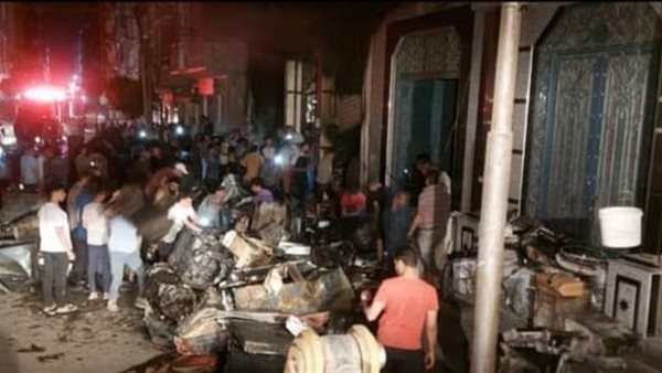 حادث نشوب حريق 