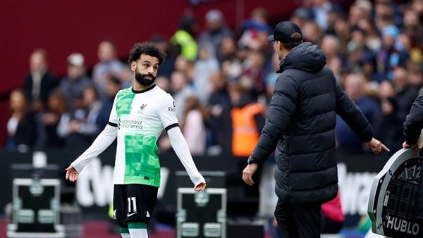 تعليق محمد صلاح بعد مشادته مع يورجن كلوب في مباراة وستهام ضد ليفربول