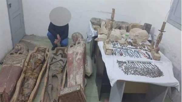 جانب من الضبطية 