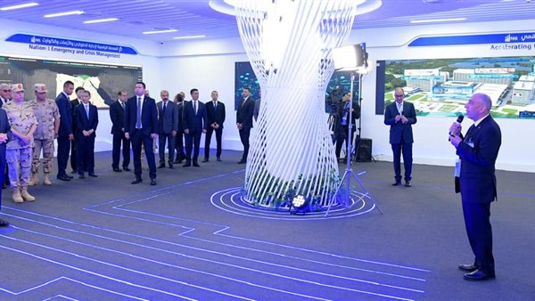  السيسي يشهد افتتاح