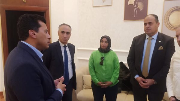 أشرف صبحى وزير الشباب