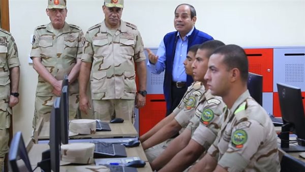  الرئيس السيسي  خلال