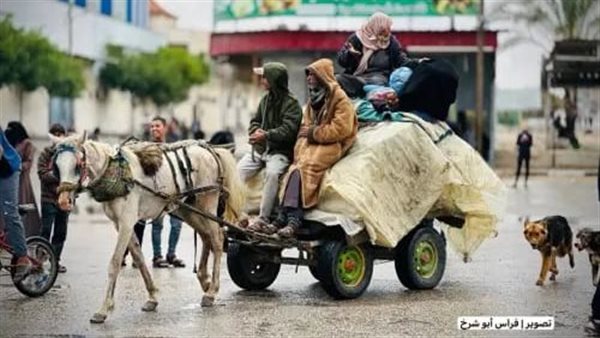 النازحون الفلسطينيون