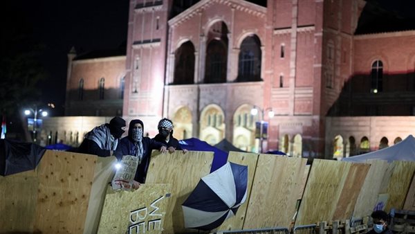 احتجاج مؤيد للفلسطينيين