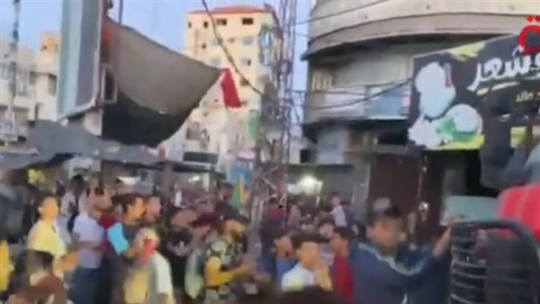 احتفالات أهالي رفح