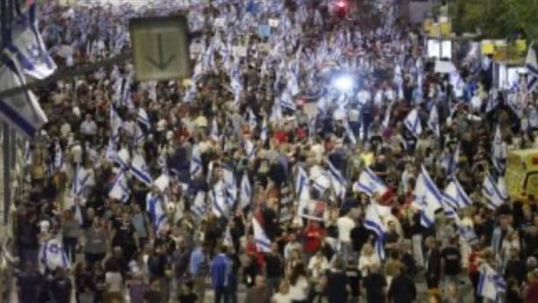 مظاهرات في تل ابيب