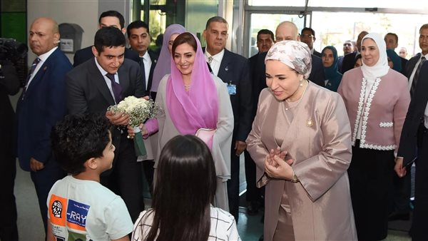 السيدة انتصار السيسي،