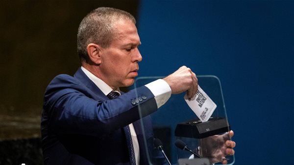 مندوب إسرائيل بالامم