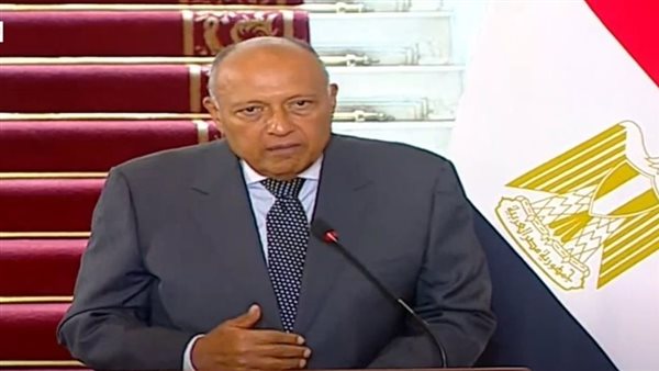 سامح شكري وزير الخارجية