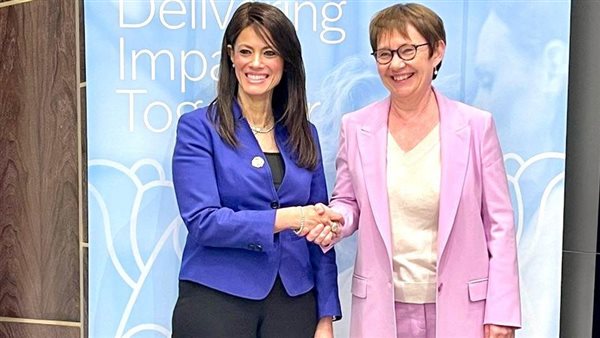 وزيرة التعاون الدولي