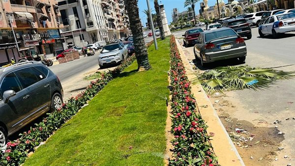 محافظ بورسعيد استمرار أعمال تطوير و توسعة و رفع كفاءة ورصف شارع ستالينجراد بنطاق حي المناخ 