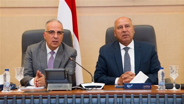 وزيرا الرى والنقل