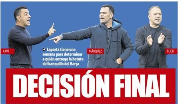 تشافي و فليك و ماركيز