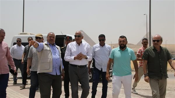 محافظ الجيزة يتفقد