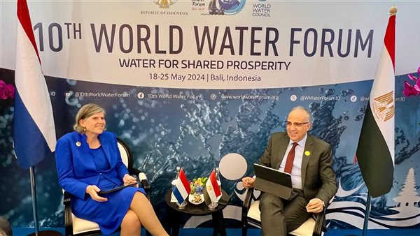  اجتماع وزير الرى