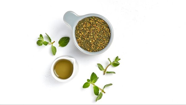 الزعتر وزيت الزيتون