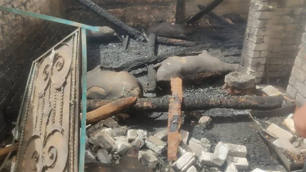 حريق المنازل