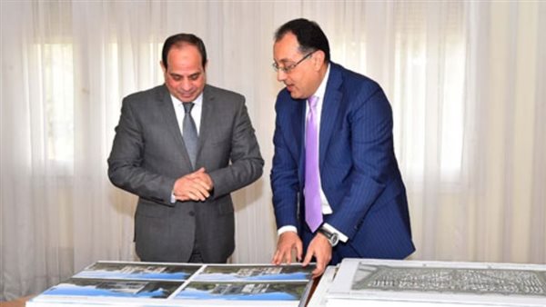 الرئيس السيسي ومدبولي