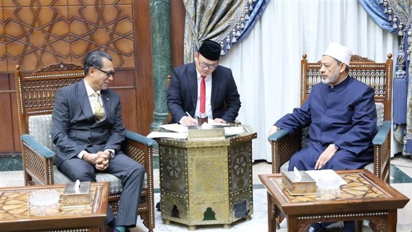 استقبل أحمد الطيب