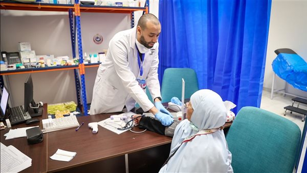 الكشف على الحجاج