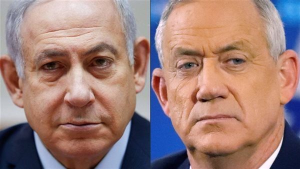 غانتس ونتنياهو 