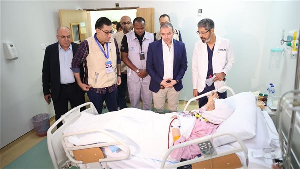 البعث الطبية في الأراضي