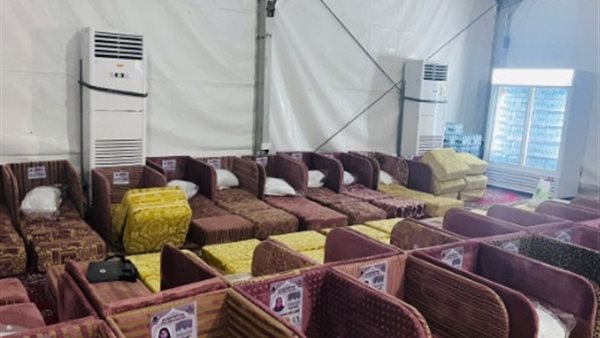 تجهيز اماكن الحجاج