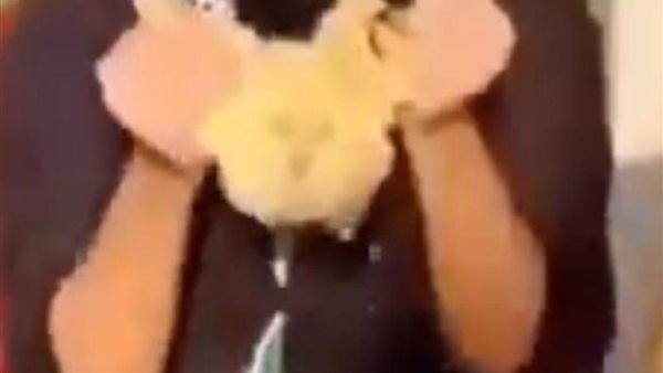 جانب من فيديو المنشف