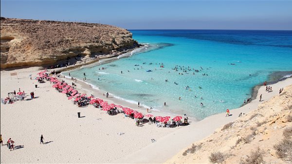 شاطئ في مطروح 