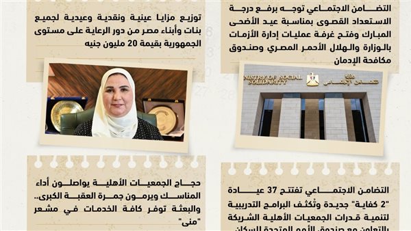 وزيرة التضامن