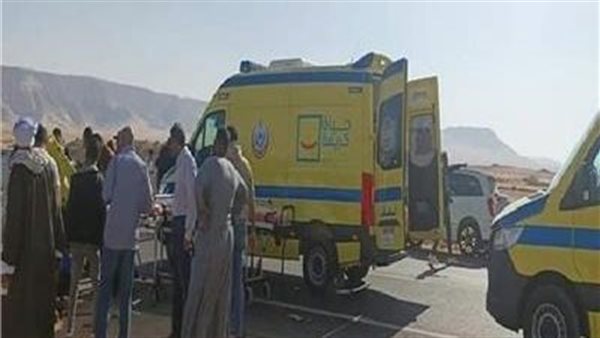 حادث تصادم سيارتين