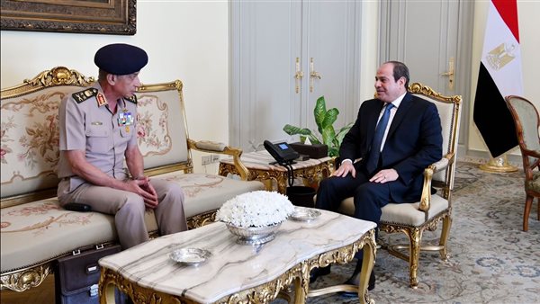 الرئيس السيسي يستقبل