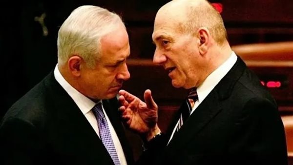 أولمرت ونتنياهو