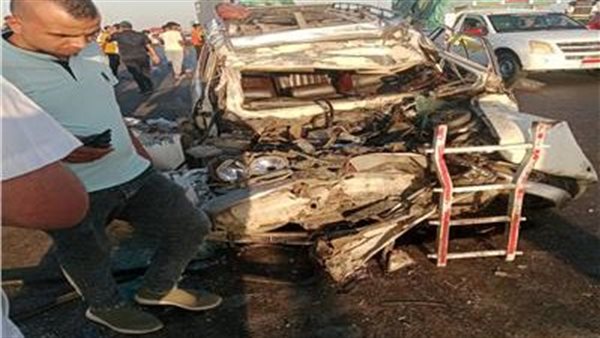 حادث بالطريق الزراعى