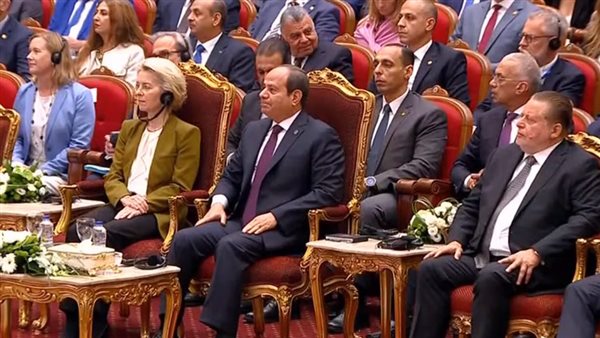 الرئيس السيسى ورئيسة