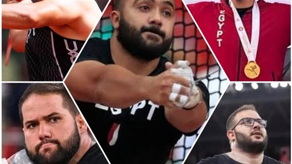 لاعبي منتخب مصر لألعاب