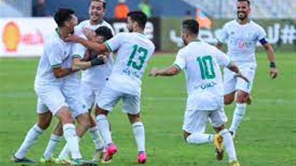 فرحة لاعبي المصري