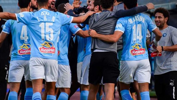 فرحة لاعبي بيراميدز