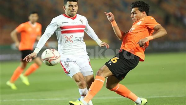 من مباراة الزمالك