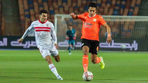 من مباراة الزمالك