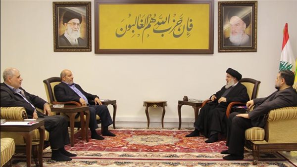 حسن نصر الله ووفد