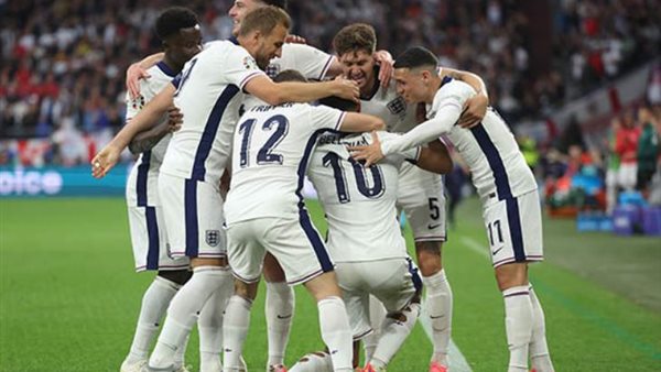 فرحة لاعبي إنجلترا