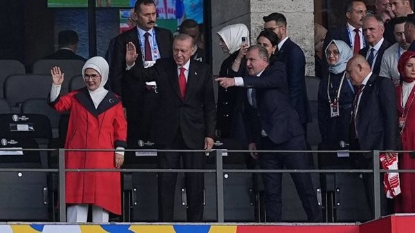 اردوغان خلال الماتش