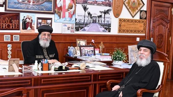 البابا تواضروس يستقبل