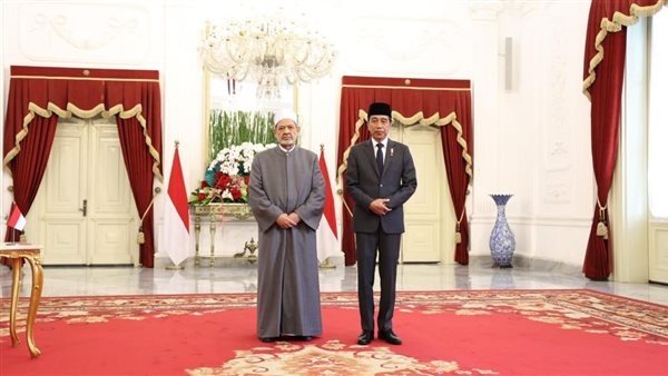 رئيس إندونيسيا يستقبل