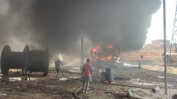 صور من الحريق